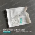 Safety Blood Collection Set with Holder Single Use